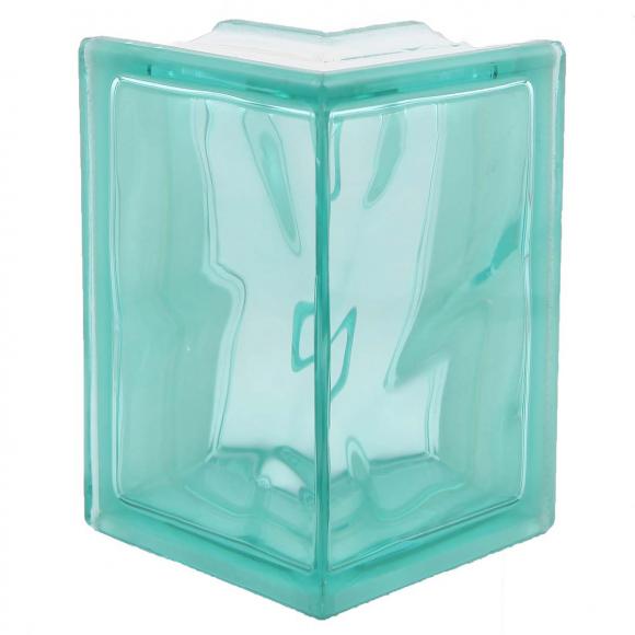 Стеклоблок Turquoise Угловой