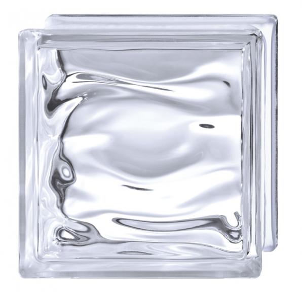 Стеклоблок  Opti White аква